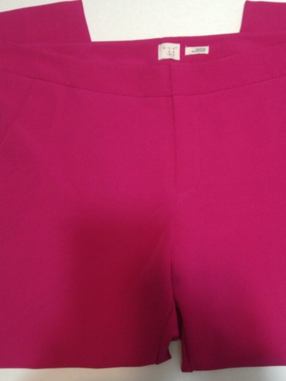 A New Day SZ 16 Bright Pink Polyester & Spandex Trouser
